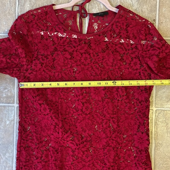 JCREW Lacr Blouse w Camisole tank set SIZE 6 Tall - Picture 14 of 14